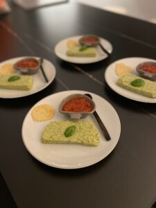 TERRINE DE COURGETTES-BASILIC-PARMESAN